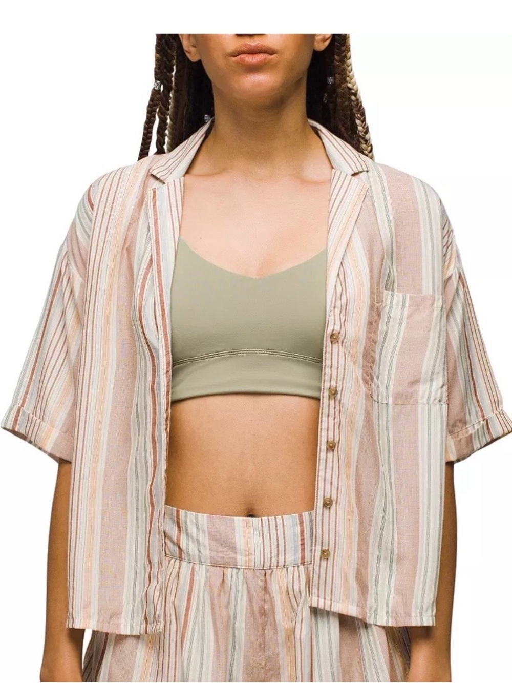 Prana Iguala Top in Classic Stripe